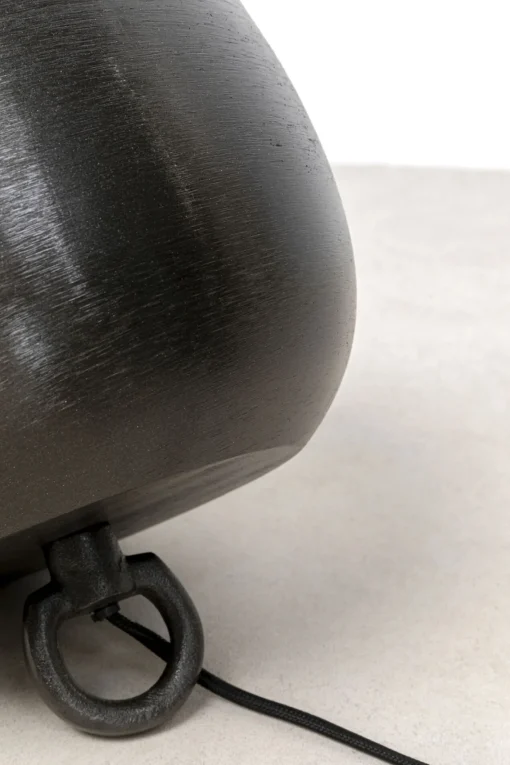 KARE Design Lampada da terra Apollon Smooth nero Ø28cm - KARE> Lampade Da Terra