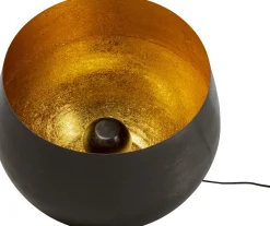 KARE Design Lampada da terra Apollon Smooth nero Ø50cm - KARE> Lampade Da Terra