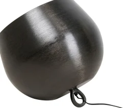 KARE Design Lampada da terra Apollon Smooth nero Ø50cm - KARE></noscript> Lampade Da Terra