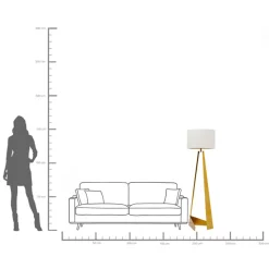 KARE Design Lampada da terra Art Swing 150cm - KARE></noscript> Lampade Da Terra