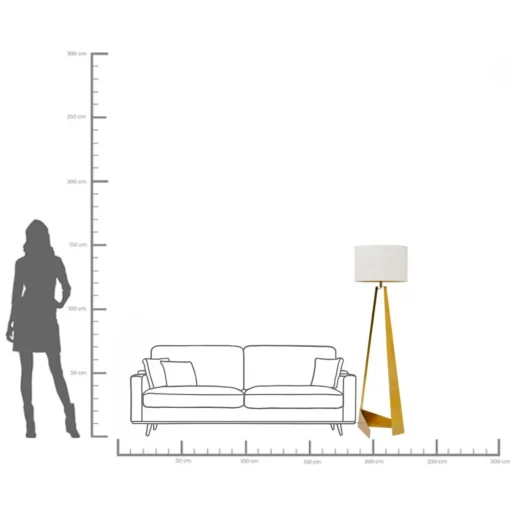KARE Design Lampada da terra Art Swing 150cm - KARE> Lampade Da Terra