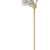 KARE Design Lampada da terra Atomic Balls Brass 174cm - KARE> Lampade Da Terra