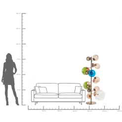 KARE Design Lampada da terra Balloon multicolor 15 LED - KARE></noscript> Lampade Da Terra