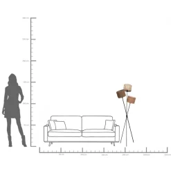 KARE Design Lampada da terra Cannes Trio 145 cm - KARE> Lampade Da Terra