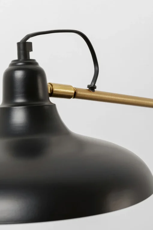 KARE Design Lampada da terra Doro nero 130cm - KARE> Lampade Da Terra