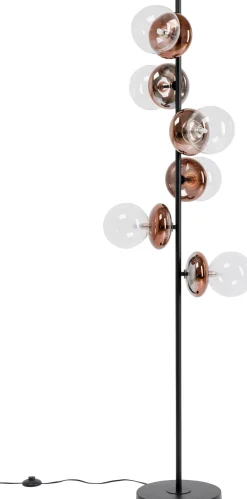 KARE Design lampada da terra Double Bubble rame 165cm - KARE> Lampade Da Terra