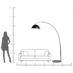 KARE Design Lampada da terra Flip 220cm - KARE></noscript> Lampade Da Terra