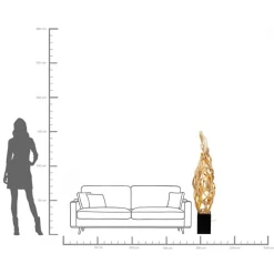 KARE Design Lampada da terra Jungle Club 150cm - KARE></noscript> Lampade Da Terra