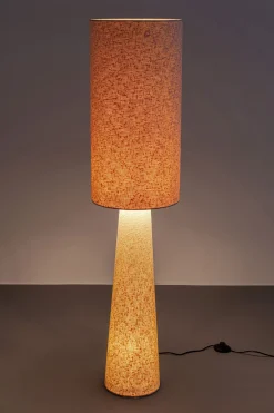 KARE Design Lampada da terra Marleen beige bouclé 130cm - KARE> Lampade Da Terra