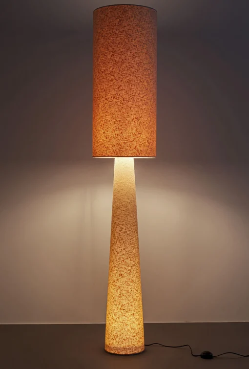 KARE Design Lampada da terra Marleen beige bouclé 190cm - KARE> Lampade Da Terra