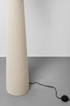 KARE Design Lampada da terra Marleen beige bouclé 190cm - KARE></noscript> Lampade Da Terra