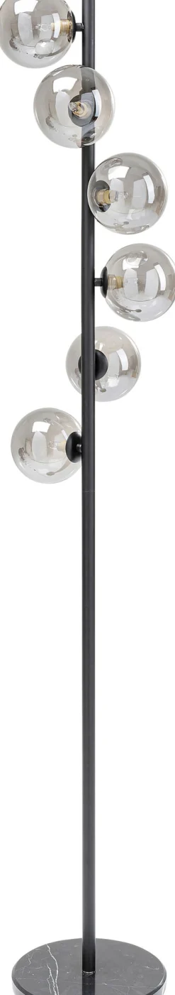 KARE Design LAMPADA DA TERRA SCAL BALLS NERO 160CM - KARE> Lampade Da Terra