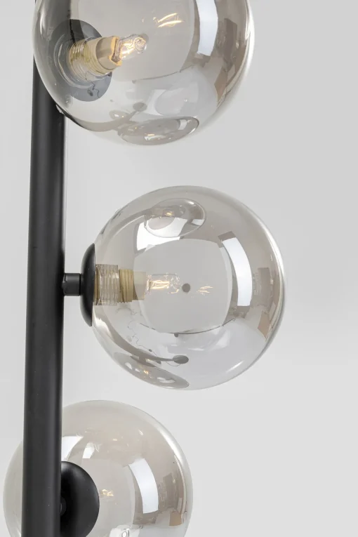 KARE Design LAMPADA DA TERRA SCAL BALLS NERO 160CM - KARE> Lampade Da Terra