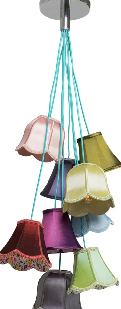 KARE Design Lampadario a sospensione di design dallo stile liberty - Saloon Flowers 9 luci - KARE> Lampadari E Lampade A Sospensione