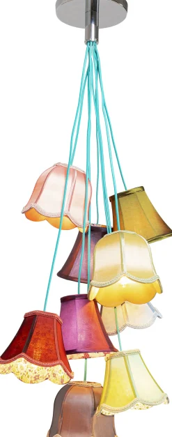 KARE Design Lampadario a sospensione di design dallo stile liberty - Saloon Flowers 9 luci - KARE></noscript> Lampadari E Lampade A Sospensione