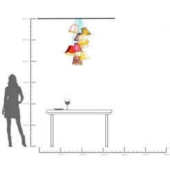 KARE Design Lampadario a sospensione di design dallo stile liberty - Saloon Flowers 9 luci - KARE></noscript> Lampadari E Lampade A Sospensione