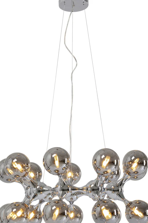 KARE Design Lampadario Atomic Balls argento Ø74cm - KARE> Lampadari E Lampade A Sospensione