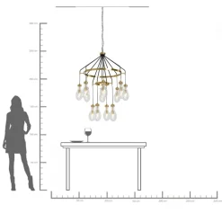 KARE Design Lampadario Bell Highlight - KARE></noscript> Lampadari E Lampade A Sospensione