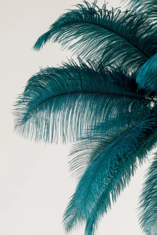 KARE Design Lampadario Feather Palm verde Ø87cm - KARE> Lampadari E Lampade A Sospensione