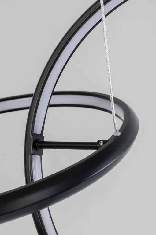 KARE Design Lampadario Galaxy LED Nero 155cm - KARE> Lampadari E Lampade A Sospensione