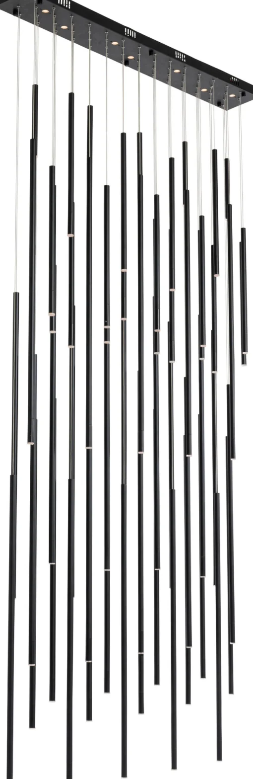 KARE Design Lampadario Living Vegas Deluxe nero opaco LED - KARE> Lampadari E Lampade A Sospensione