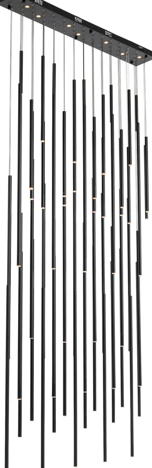 KARE Design Lampadario Living Vegas Deluxe nero opaco LED - KARE> Lampadari E Lampade A Sospensione