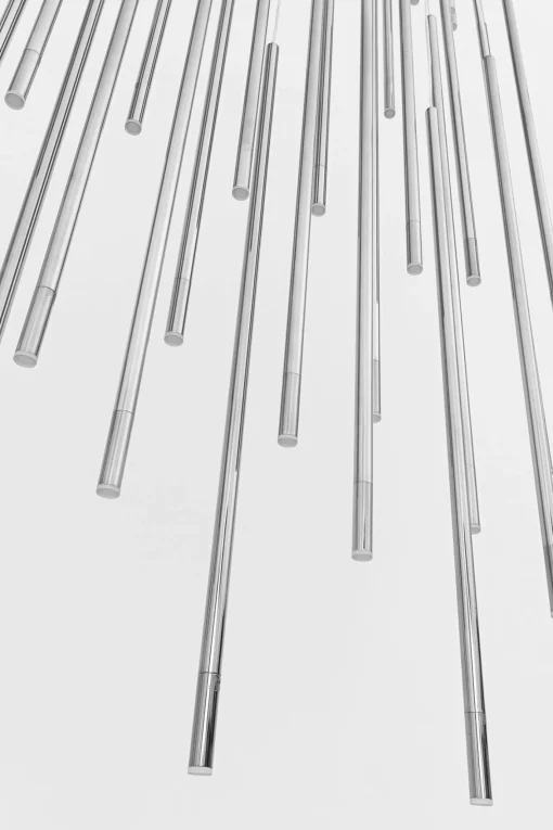 KARE Design Lampadario Living Vegas Deluxe Cromo Led - KARE> Lampadari E Lampade A Sospensione
