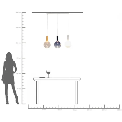 KARE Design Lampadario Misteriosa Colore 99cm - KARE> Lampadari E Lampade A Sospensione