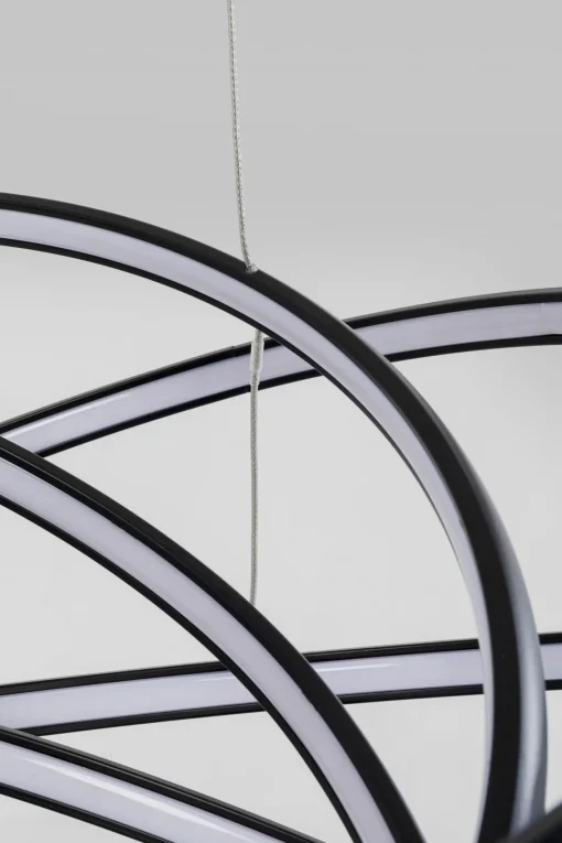 KARE Design Lampadario Saturno Nero Ø72cm - KARE> Lampadari E Lampade A Sospensione