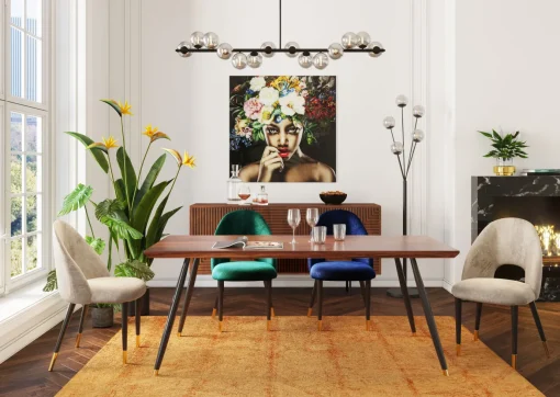 KARE Design LAMPADARIO SCALA BALLS NERO 150CM - KARE> Lampadari E Lampade A Sospensione