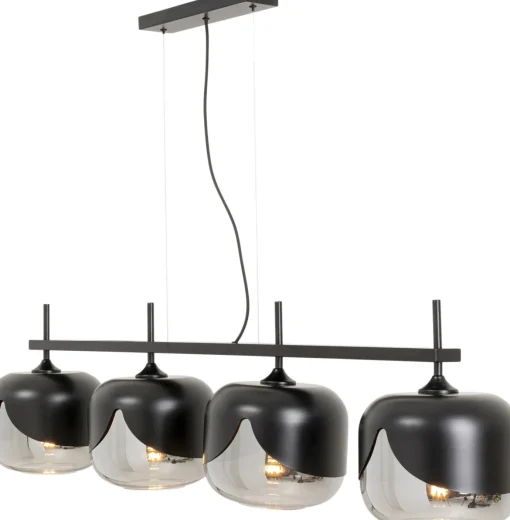 KARE Design Lampadario Smoke Goblet Quattro Ø25cm - KARE> Lampadari E Lampade A Sospensione
