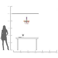 KARE Design Lampadario Starlight Rainbow 6 Luci - KARE></noscript> Lampadari E Lampade A Sospensione