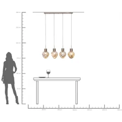 KARE Design Lampadario Supernova Smoky 110cm - KARE></noscript> Lampadari E Lampade A Sospensione
