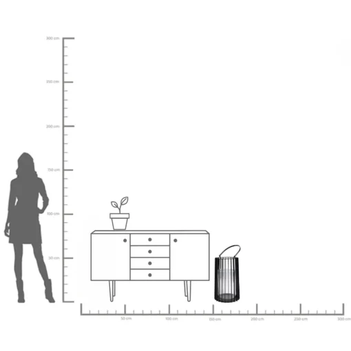 KARE Design Lanterna Corinne 50cm - KARE> Lanterne