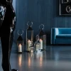 KARE Design Lanterna Giardino Argento (4/Set) - KARE> Lanterne