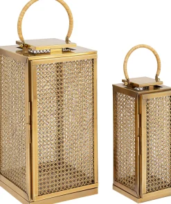 KARE Design Lanterna Palazzo Vita ottone 59cm - KARE> Lanterne