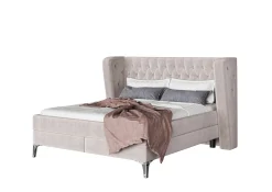 KARE Design Letto boxspring Benito Moon crema 180x200cm - KARE> Letti