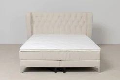 KARE Design Letto boxspring Benito Moon crema 180x200cm - KARE></noscript> Letti