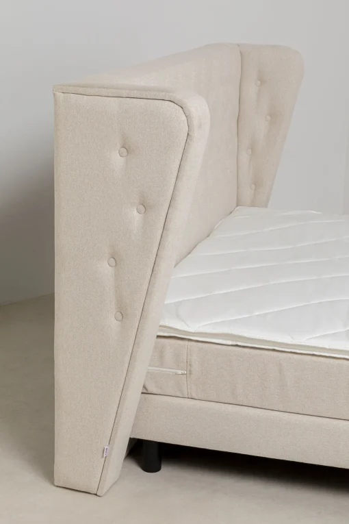 KARE Design Letto boxspring Benito Moon crema 180x200cm - KARE> Letti