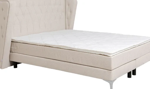 KARE Design Letto boxspring Benito Moon crema 160x200cm - KARE> Letti
