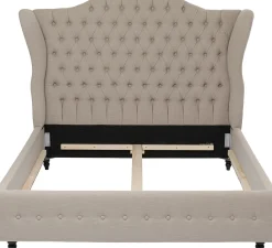 KARE Design Letto City Spirit 180x200 Cm Lino Naturale - KARE></noscript> Letti