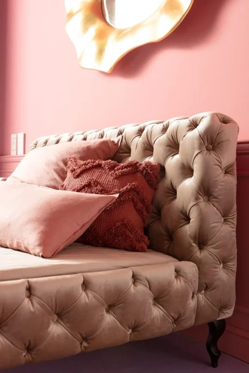 KARE Design Letto Desire velluto ecru 160x200cm - KARE> Letti