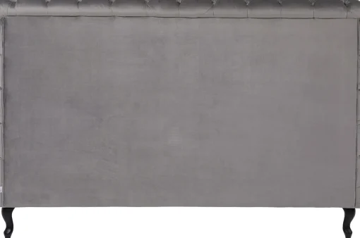 KARE Design Letto Desire 160x200 Cm Grigio Argento - KARE> Letti