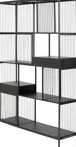 KARE Design Libreria Bologna Nero 125x200cm - KARE></noscript> Librerie
