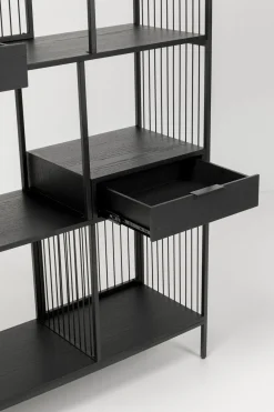 KARE Design Libreria Bologna Nero 125x200cm - KARE></noscript> Librerie