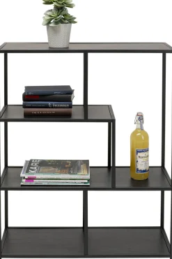 KARE Design Libreria Loftie Nero 77x100cm - KARE> Librerie