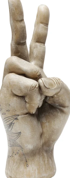 KARE Design MANO DECORATIVO VICTORY TATTOO EYE 36CM - KARE> Statuette Decorative