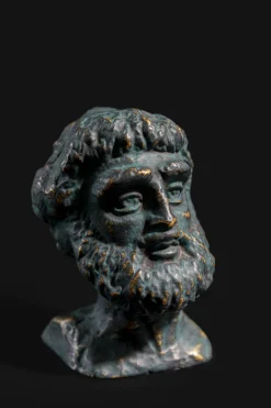 KARE Design Oggetto decorativo / Statua "Bearded Man" Grey H11cm - KARE></noscript> Statuette Decorative