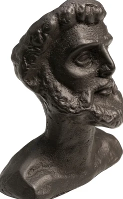 KARE Design Oggetto decorativo / Statua "Bearded Man Anthracite" H11cm - KARE> Statuette Decorative