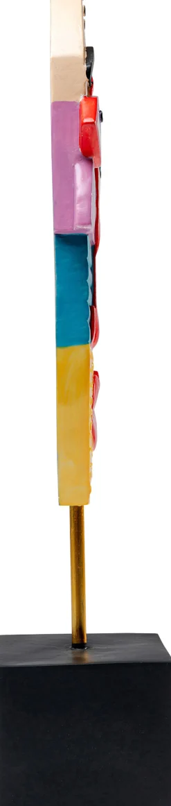 KARE Design Oggetto decorativo Abstract Face multicolore 52cm - KARE> Statuette Decorative